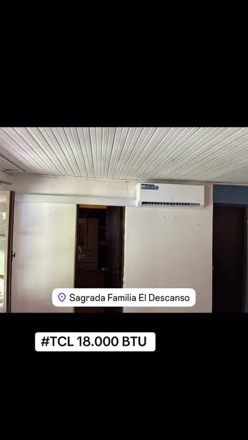 Equipo TCL de 18.000 BTU instalado por BYN Servicios en Sagrada Familia